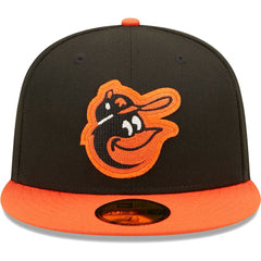 Baltimore Orioles New Era 1983 World Series Champions Letterman 59FIFTY Fitted Hat - Black/Orange - New Era Sale
