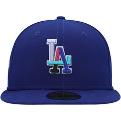 Los Angeles Dodgers New Era 1988 World Series Polar Lights 59FIFTY Fitted Hat - Royal - New Era Discount