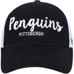 Pittsburgh Penguins '47 Women's Encore MVP Trucker Snapback Hat - Black/White - NHL 4871771