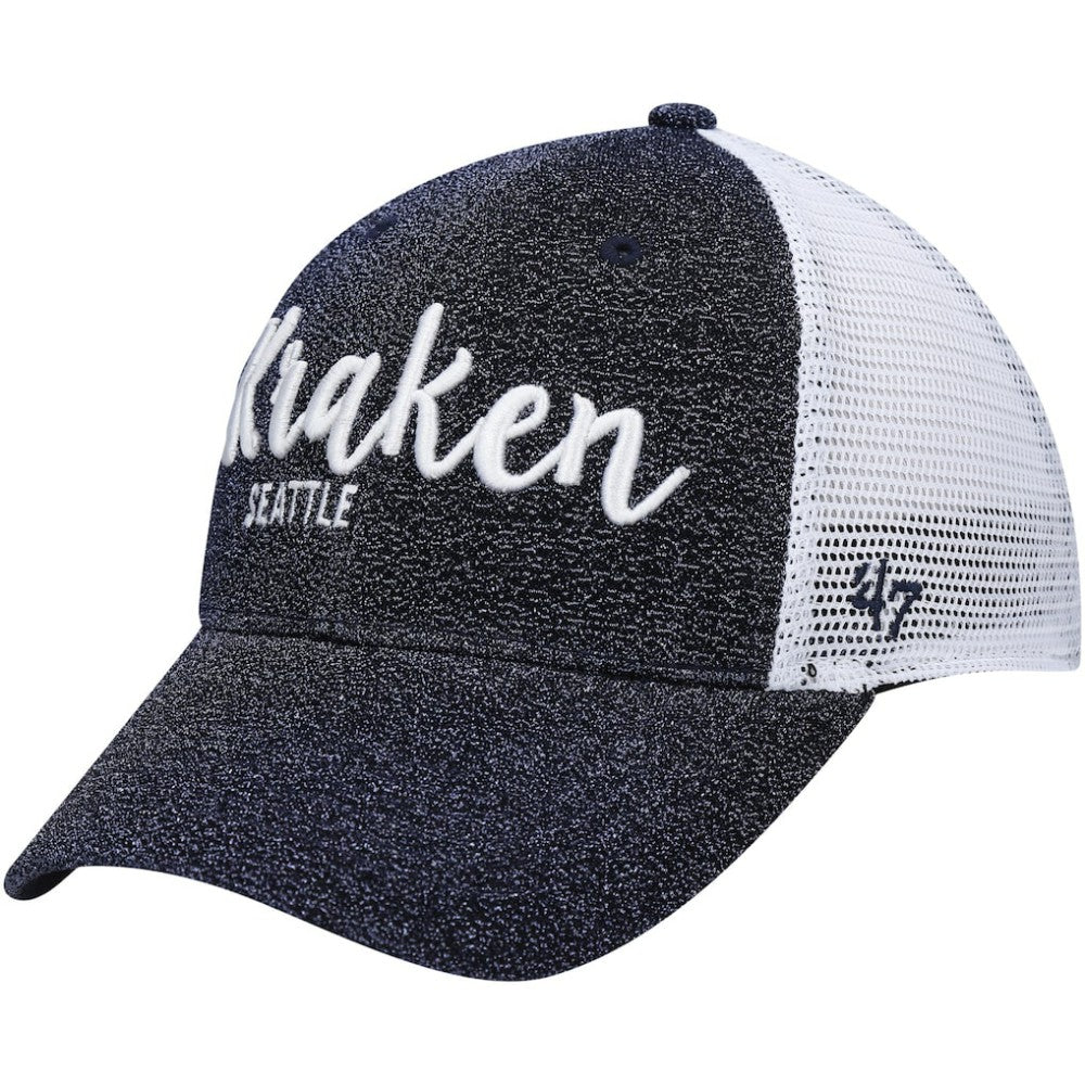Seattle Kraken '47 Women's Encore MVP Trucker Snapback Hat - Navy/ - NHL 4871776