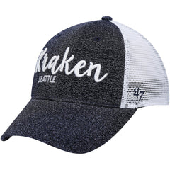 Seattle Kraken '47 Women's Encore MVP Trucker Snapback Hat - Navy/ - NHL 4871776