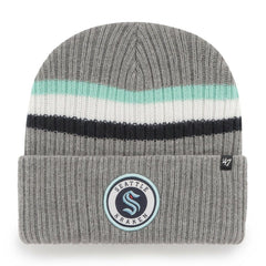 Seattle Kraken '47 Highline Cuffed Knit Hat - Charcoal - NHL 4871912