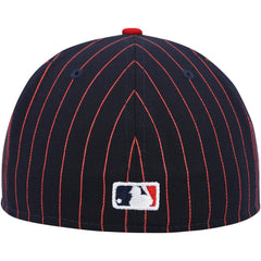 Boston Red Sox New Era Concepts Pinstripe 59FIFTY Fitted Hat - Navy - New Era on Sale