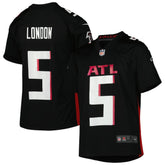 Nike Drake London Atlanta Falcons Youth Game Jersey Black