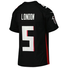 Nike Drake London Atlanta Falcons Youth Game Jersey Black