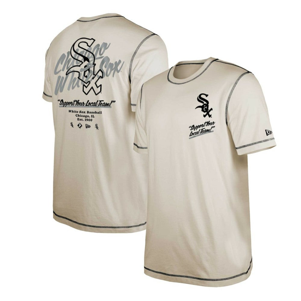 Chicago White Sox New Era Team Split T-Shirt - White - New Era Discount