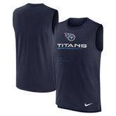 Nike Tennessee Titans Muscle Trainer Tank Top Navy