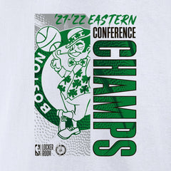 Boston Celtics 2022 Eastern Conference Champions Locker Room T-Shirt White | Fanatics