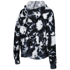 Kansas City Chiefs New Era Women's Cloud Dye Fleece Pullover Hoodie Black