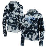Tennessee Titans New Era Women's Cloud Dye Fleece Pullover Hoodie Navy