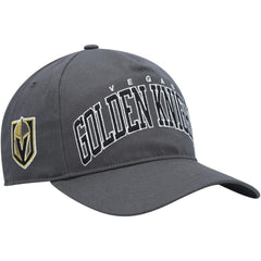 Vegas Golden Knights '47 Block Arch Hitch Snapback Hat - Charcoal - NHL 4883550