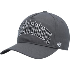 Vegas Golden Knights '47 Block Arch Hitch Snapback Hat - Charcoal - NHL 4883550