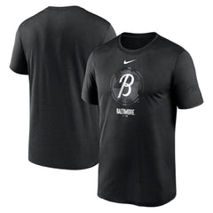 Baltimore Orioles Nike City Connect Large Logo T-Shirt - Black - Nike Sale
