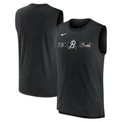 Baltimore Orioles Nike City Connect Muscle Tank - Black - Nike Online