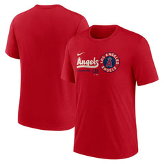 Los Angeles Angels Nike City Connect Tri-Blend T-Shirt - - Nike on Sale