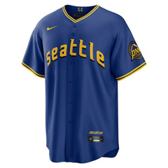 Seattle Mariners Nike City Connect Replica Jersey - Royal - Nike on Sale