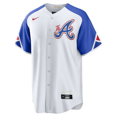 Atlanta Braves Nike 2023 City Connect Replica Jersey - White - Nike Sale