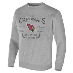 Fanatics Arizona Cardinals NFL x Darius Rucker Collection Pullover Sweatshirt Heather Gray