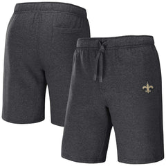 Fanatics New Orleans Saints NFL x Darius Rucker Collection Logo Shorts Heather Charcoal