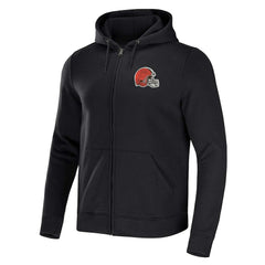 Fanatics Cleveland Browns NFL x Darius Rucker Collection Rocker Full-Zip Hoodie Black