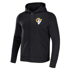 Fanatics Los Angeles Rams NFL x Darius Rucker Collection Rocker Full-Zip Hoodie Black