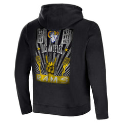 Fanatics Los Angeles Rams NFL x Darius Rucker Collection Rocker Full-Zip Hoodie Black