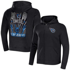 Fanatics Tennessee Titans NFL x Darius Rucker Collection Rocker Full-Zip Hoodie Black