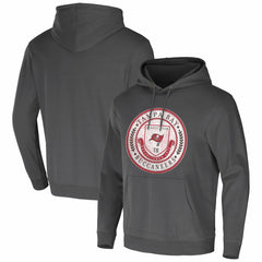 Fanatics Tampa Bay Buccaneers NFL x Darius Rucker Collection Washed Pullover Hoodie Charcoal