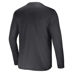Fanatics Las Vegas Raiders NFL x Darius Rucker Collection Team Long Sleeve Pocket T-Shirt Charcoal