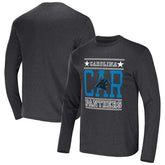 Fanatics Carolina Panthers NFL x Darius Rucker Collection Long Sleeve T-Shirt Heathered Charcoal