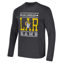 Fanatics Los Angeles Rams NFL x Darius Rucker Collection Long Sleeve T-Shirt Heathered Charcoal