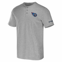Fanatics Tennessee Titans NFL x Darius Rucker Collection Henley T-Shirt Heather Gray