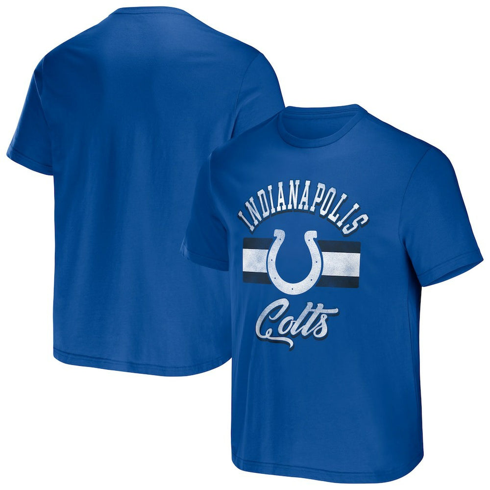 Fanatics Indianapolis Colts NFL x Darius Rucker Collection Stripe T-Shirt Royal