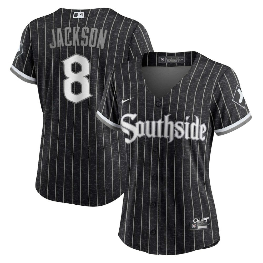 Bo Jackson Chicago White Sox Nike Women's City Connect Replica Player Jersey - Black - Nike Discount