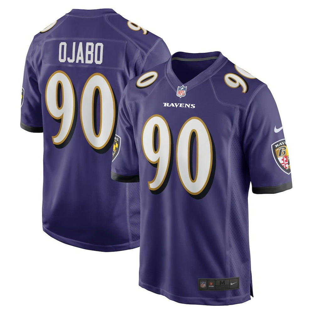 Nike David Ojabo Baltimore Ravens Player Game Jersey Purple
