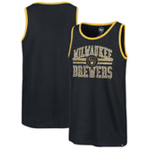 Milwaukee Brewers '47 Winger Franklin Tank Top - Navy - 47 brand Sale