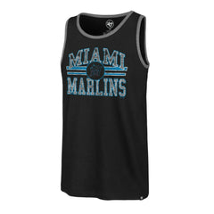 Miami Marlins '47 Winger Franklin Tank Top - Black - 47 brand on Sale