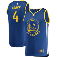 Moses Moody Golden State Warriors Fast Break Replica Jersey for sale Icon Editi- Royal | Fanatics Lifestyle