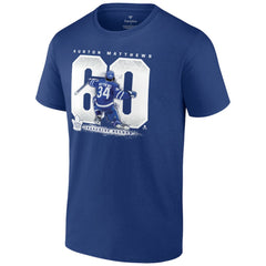 Auston Matthews Toronto Maple Leafs Fanatics Big & Tall Goal Record T-Shirt - Blue - NHL 4896356
