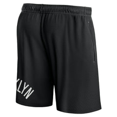 Brooklyn Nets Free Throw Mesh Shorts Black | Fanatics US