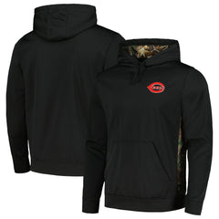 Cincinnati Reds Dunbrooke Ranger Pullover Hoodie - Black/Camo - MLB Discount