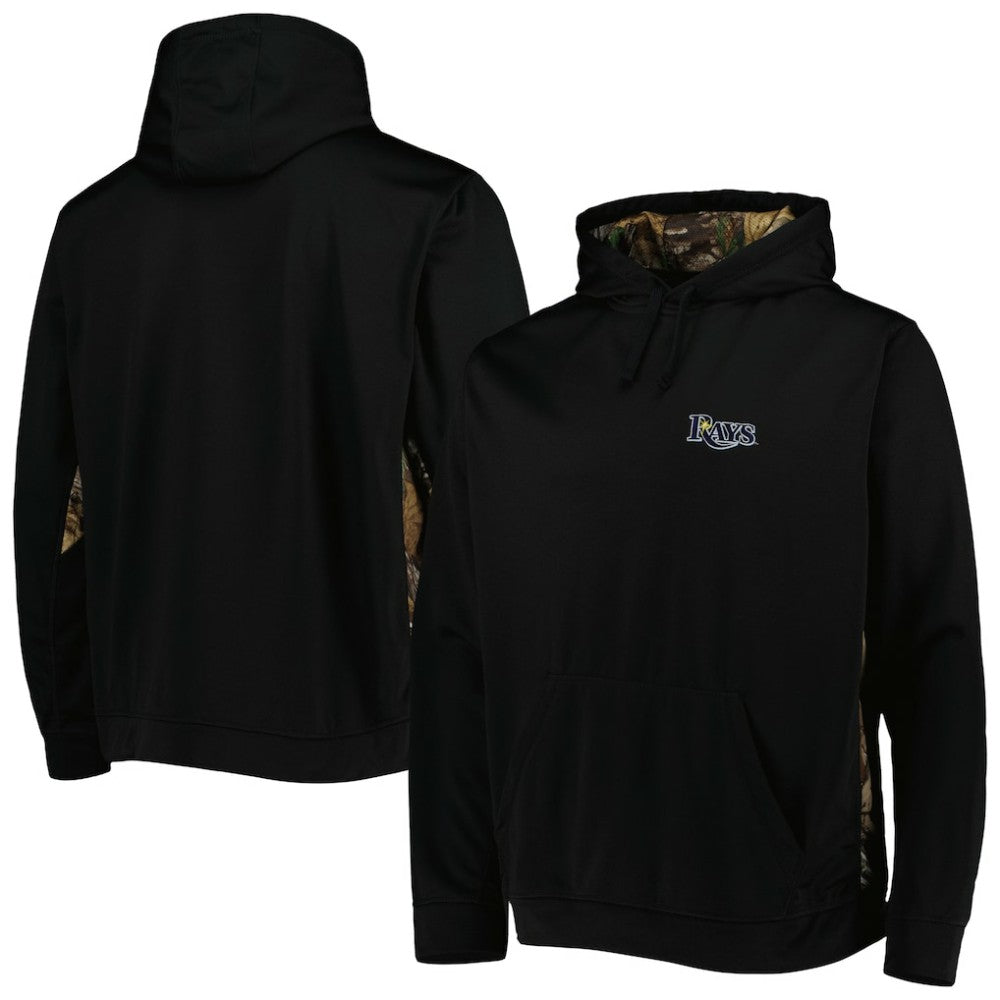 Tampa Bay Rays Dunbrooke Ranger Pullover Hoodie - Black/Camo - MLB Lifestyle