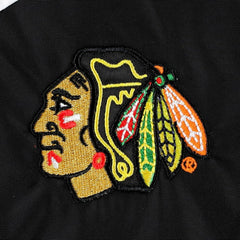 Chicago Blackhawks Tommy Hilfiger Women's Staci Half-Zip Windbreaker Jacket - Black/Red - NHL 4897621