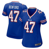 Nike Christian Benford Buffalo Bills Women's Game Jersey Royal