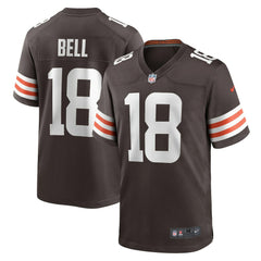 Nike David Bell Cleveland Browns Game Jersey Brown