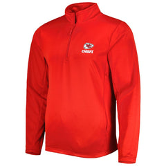 Kansas City Chiefs Dunbrooke All-Star Tech Quarter-Zip Top Red