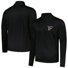 Atlanta Falcons Dunbrooke All-Star Tech Quarter-Zip Top Black