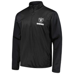 Las Vegas Raiders Dunbrooke All-Star Tech Quarter-Zip Top Black