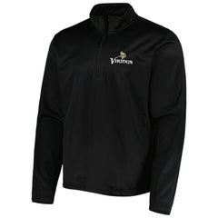 Minnesota Vikings Dunbrooke All-Star Tech Quarter-Zip Top Black
