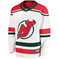 New Jersey Devils Fanatics Alternate Breakaway Jersey - White - NHL 4900887